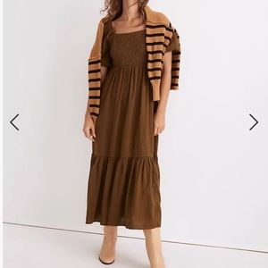 Madewell Tiered Midi Dress